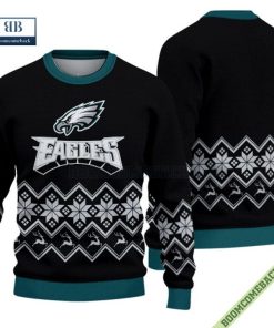 Philadelphia Eagles Christmas Pattern Ugly Knitted Sweater