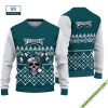 Philadelphia Eagles Skull Candy Ugly Christmas Sweater