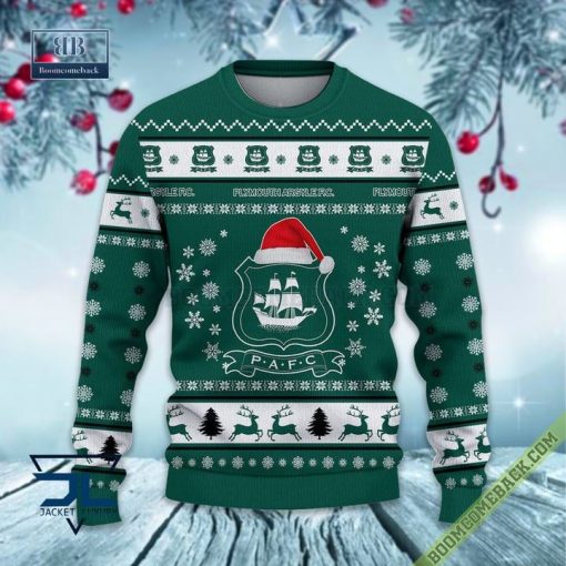Plymouth Argyle FC Trending Ugly Christmas Sweater