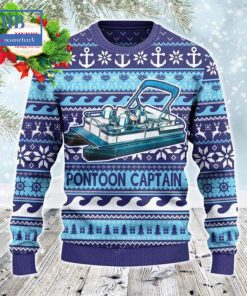 pontoon captain ugly christmas sweater 3 ZKaRQ