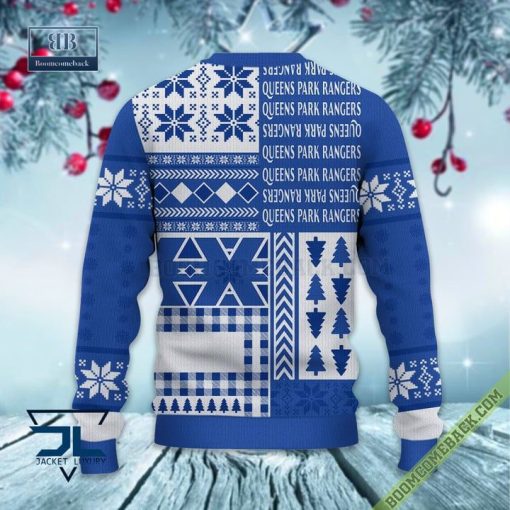 Queens Park Rangers Ugly Christmas Sweater, Christmas Jumper