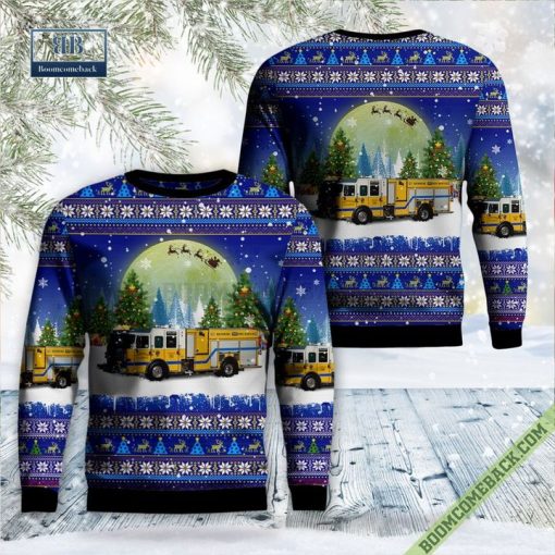 Richburg Fire Department Christmas Sweater Jumper