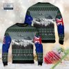 Royal New Zealand Navy Karman SH-2G Sea Sprite Ugly Christmas Sweater