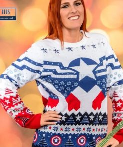 sam wilson captain america ugly christmas sweater 5 l2EM1