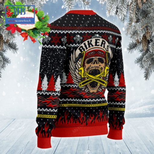 Santa Biker Oh What Fun It Is To Ride Ugly Christmas Sweater