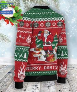 santa merry dartsmas ugly christmas sweater 5 NvZtu
