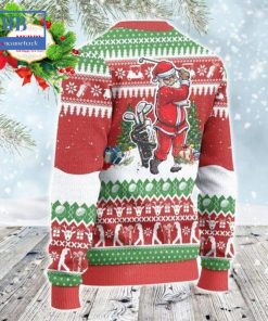 santa playing golf style 2 ugly christmas sweater 5 q9a5I