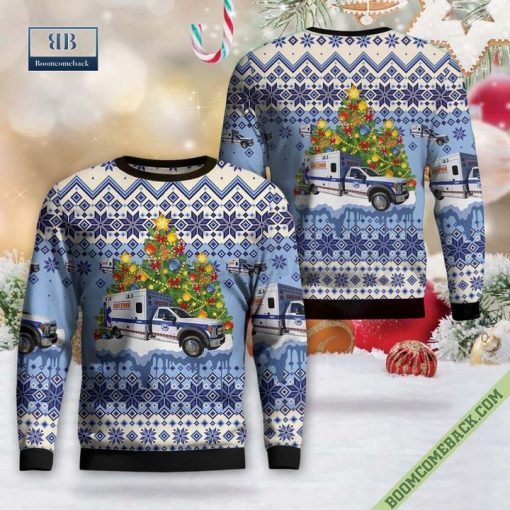 Scott County Emergency Medical Services Ugly Sweater Jumper