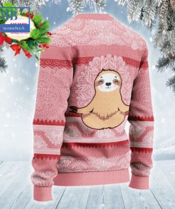 sloth eff you see kay why oh you ugly christmas sweater 5 UjLI0