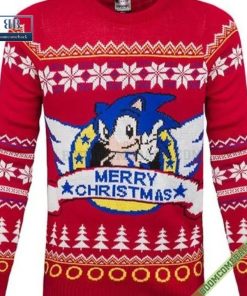 sonic the hedgehog merry christmas sweater jumper 5 6UwP8