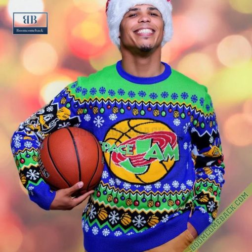 Space Jam 3D Ugly Christmas Sweater Gift For Adult And Kid
