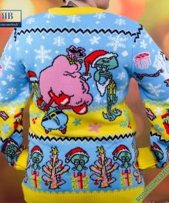 spongebob squarepants krabby christmas ugly sweater gift for adult and kid 7 eC9YD