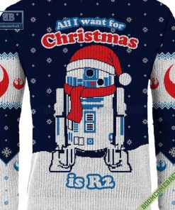 star wars all i want for christmas is r2 ugly xmas sweater 5 oEkd6