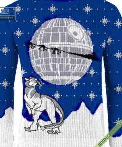 star wars tauntaun tidings ugly christmas sweater gift for adult and kid 7 1If6Q