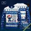 Stitch In Case Of Accident My Blood Type Is Budweiser Ugly Christmas Sweater Hoodie Zip Hoodie Bomber Jacket