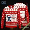 Stitch In Case Of Accident My Blood Type Is Leinenkugel’s Ugly Christmas Sweater Hoodie Zip Hoodie Bomber Jacket