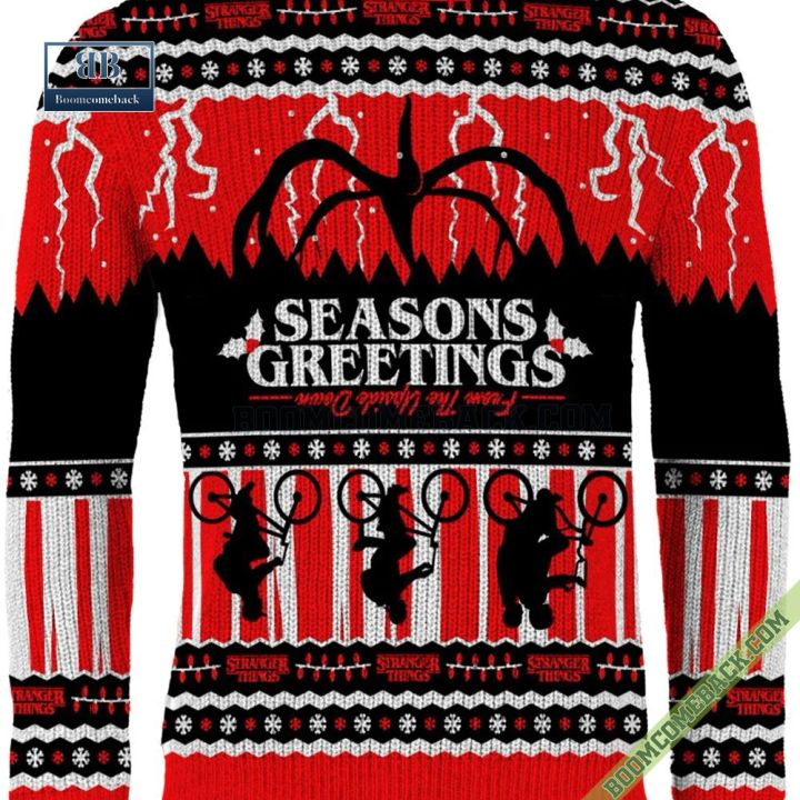 Stranger Things Upside Down Ugly Christmas Sweater
