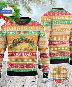 Tacos Feliz Navidad Ugly Christmas Sweater