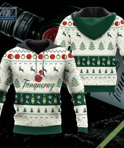 tanqueray santa hat christmas ugly christmas sweater hoodie zip hoodie bomber jacket 2 Sxlux