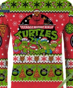 Teenage Mutant Ninja Turtles Merry Christmas Dudes Ugly Sweater Jumper