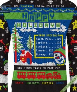 teletext december 25 merry christmas ugly sweater 9 NZYl5