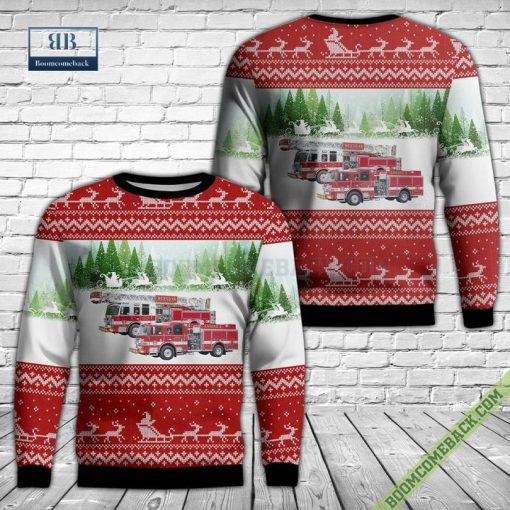 Texas, Harris County ESD No48 Ugly Christmas Sweater
