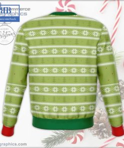 the frog dank pepe is the reason for this season ugly christmas sweater 3 Q2mtx
