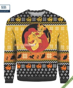 The Lion King Characters Ugly Christmas Sweater