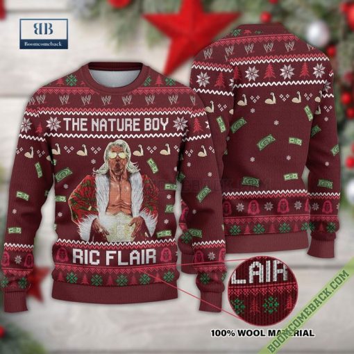 The Nature Boy Ric Flair 3D Christmas Ugly Sweater