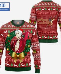 The Seven Deadly Sins Bandit Ban Ugly Christmas Sweater