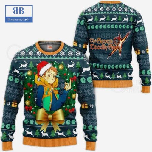 The Seven Deadly Sins Fairy King Ugly Christmas Sweater