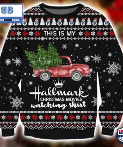 this is my hallmark christmas movies watching shirt ugly sweater 2 3OCJs