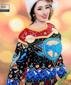 thor stormbreaker ugly christmas sweater 5 eb37w