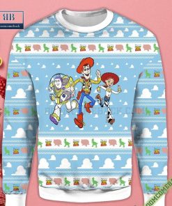 Toy Story Light Blue Ugly Christmas Sweater