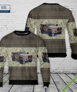 USMC Joint Light Tactical Vehicles Ugly Christmas Sweater