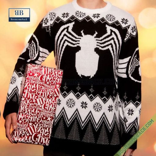 Venom Marvel Comics Christmas Sweater Jumper