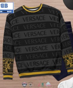 versace black grey 3d ugly sweater 3 zlLZf