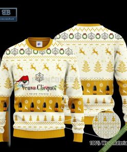 Veuve Clicquot Santa Hat Christmas Ugly Christmas Sweater Hoodie Zip Hoodie Bomber Jacket