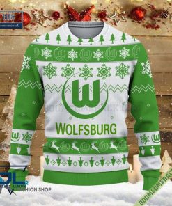 VfL Wolfsburg Xmas Sweatshirt Ugly Christmas Sweater