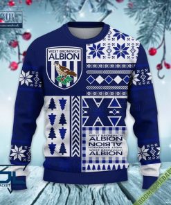 west bromwich albion ugly christmas sweater christmas jumper 3 7712l