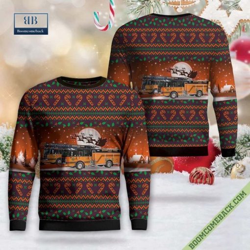Winslow Fire Department Christmas Sweater Jumper