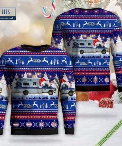 Wisconsin, 860 Albany EMS Ugly Christmas Sweater