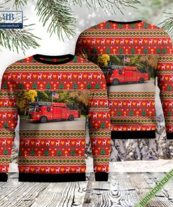 Wisconsin, Pleasant Prairie Fire & Rescue Ugly Christmas Sweater
