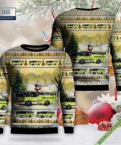 Wisconsin, Stockbridge-Munsee Fire Department Ugly Christmas Sweater