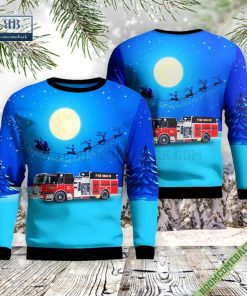 Wisconsin, Strum Unity Fire Department Ugly Christmas Sweater