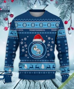 wycombe wanderers f c trending ugly christmas sweater 3 b0twF