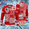 AJ Auxerre Santa Hat Ugly Christmas Sweater