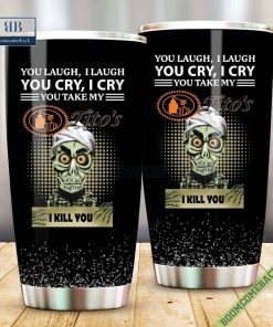 achmed you laugh i laugh you cry i cry you take my titos vodka i kill you tumbler cup 5 EG9vs