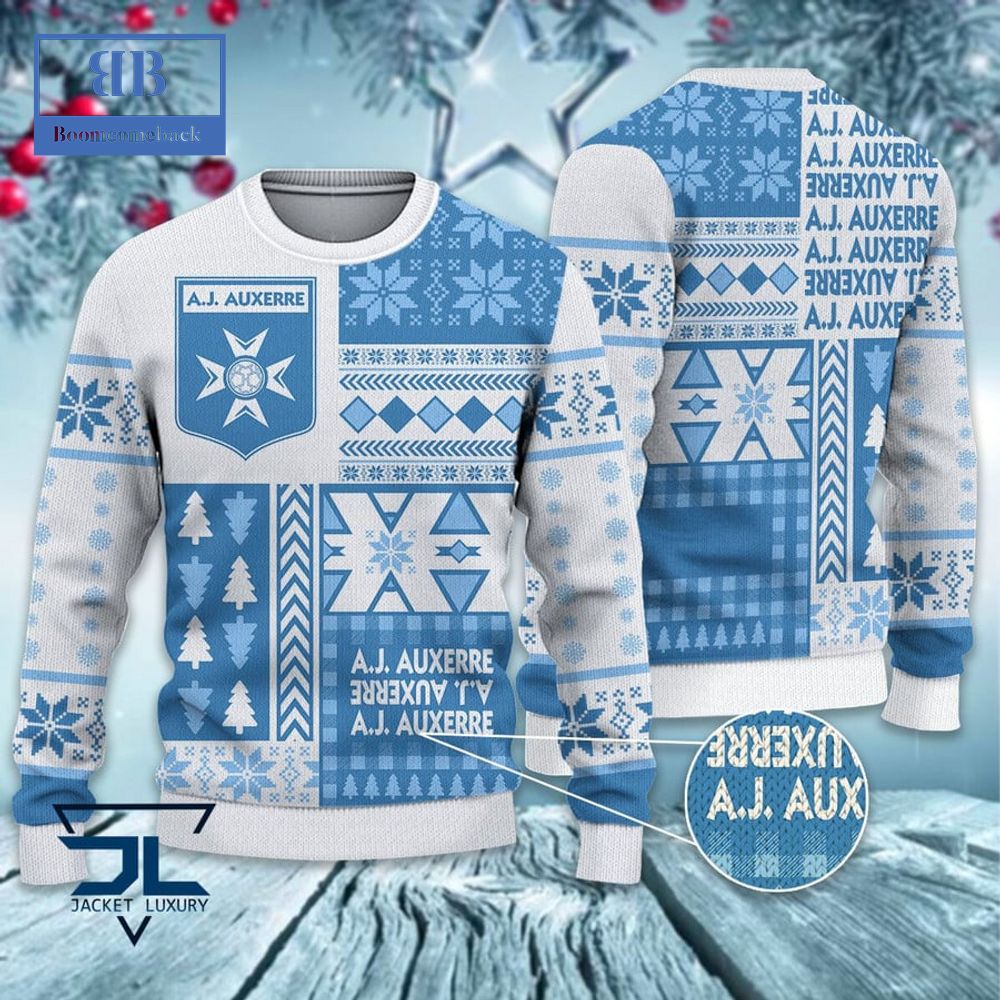 AJ Auxerre Ugly Christmas Sweater
