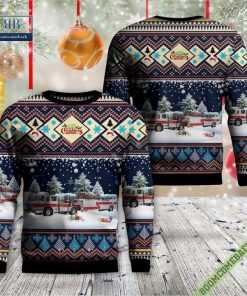 Arkansas, Hot Springs Fire Department Ugly Christmas Sweater